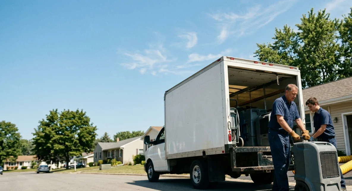 Water Damage Cleanup in Bennington, IN near me